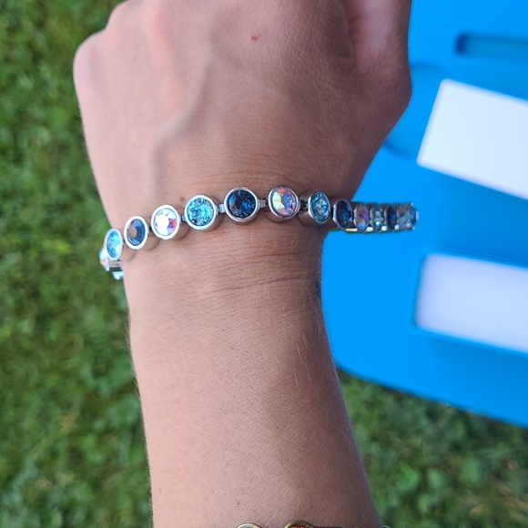 Blue and Silver Bracelet - Picture 2 of 3